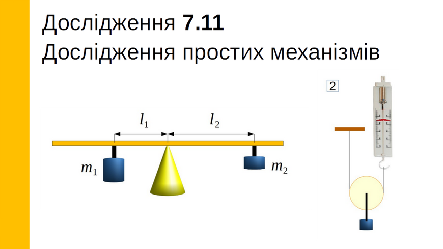 Дослідження простих механізмів, 7 клас LAB-11 фото